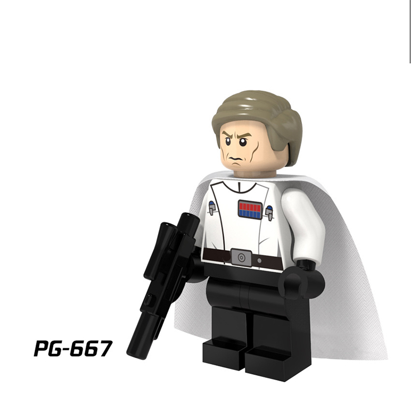 PG8024 American Science Star Wars Series Minifigures Building Blocks Khan Solo Obiwang Bez Qilut Brain Game Children's Gift