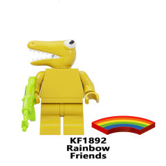 Rainbow Friends Building Blocks Anime Game Character Figure Set