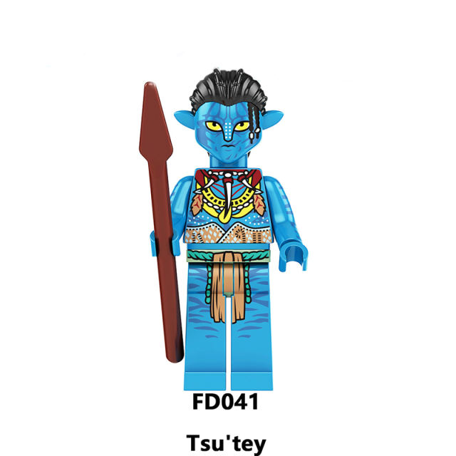 FD1006 Disney Movie Avatar Navi  Action Figures Neytiri Model Building Block Mini Assemble MOC Educational Toy Kids Birthday Gifts