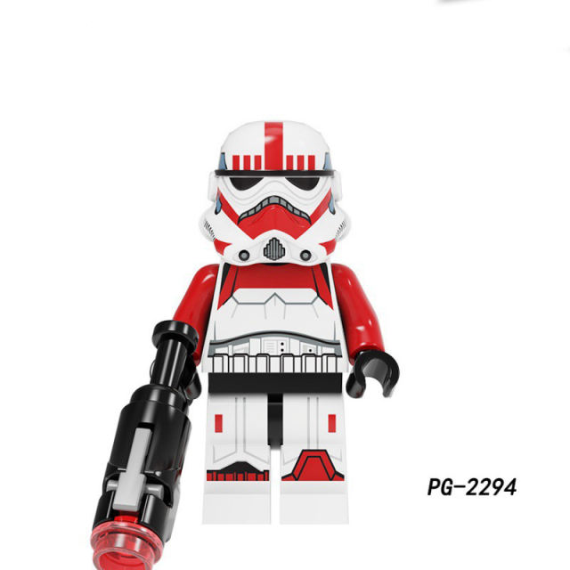 PG8288 Star Wars Series Robot Minifigs Science Movie Building Blocks Storm Soldier Javanese Model Collection Game Children Gifts