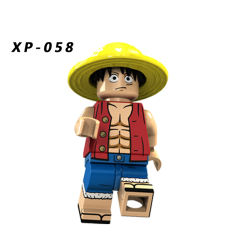 XP036 KT1008 KT1013 Anime One Piece Luffy Ace Buliding Blocks