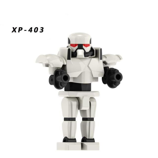 XP403 Star Wars Series Human Clone Robot Animation American Drama Movie  Assembled Building Blocks Anime Figure Toys Gifts Boys
