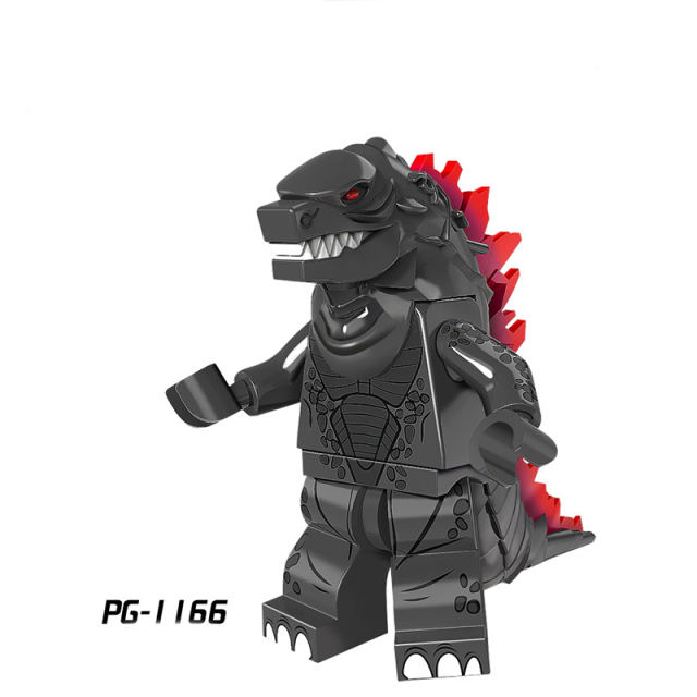 PG8090 Godzilla Monster Multicolor Minifigs Action Collection Anime Movie Model Toys Building Blocks MOC Children Gift Compatible