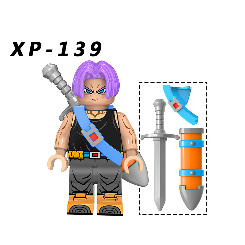 KT1020 Dragon Ball Super Tranx Anime Cartoon Buliding Blocks Set Mini Action Figures Assembl Model Toys Birthday Chlidren Gifts