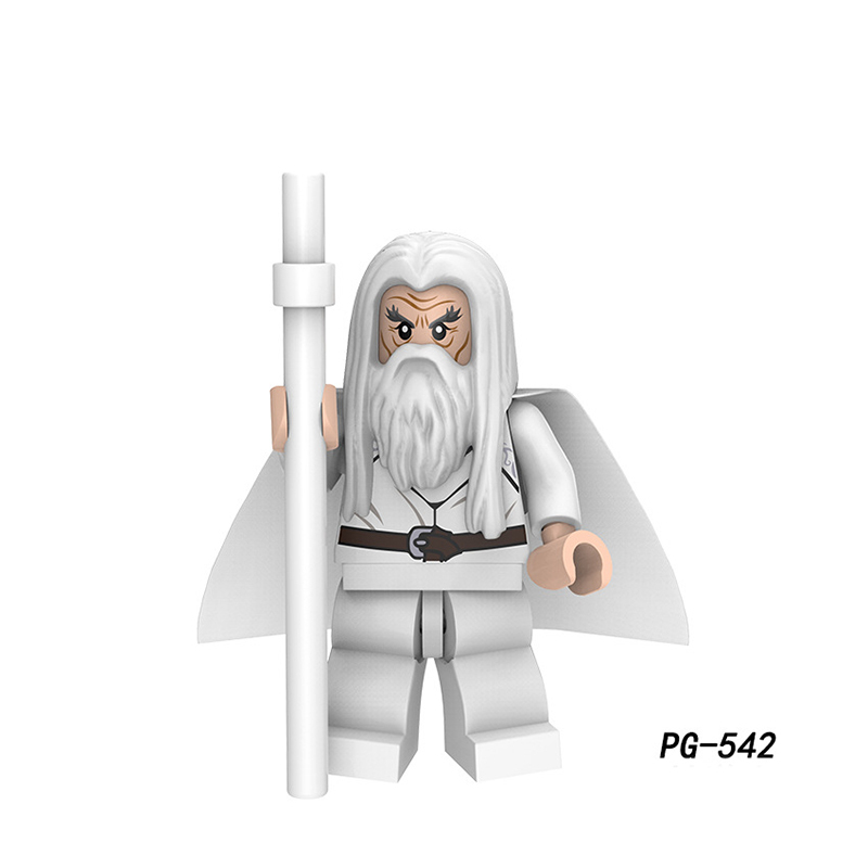 PG8148 The Lord Of The Rings Series Elves Frodo Merlin Galadriel Anime Figures Building Blocks Frodo Gandalf Toys Children Gift