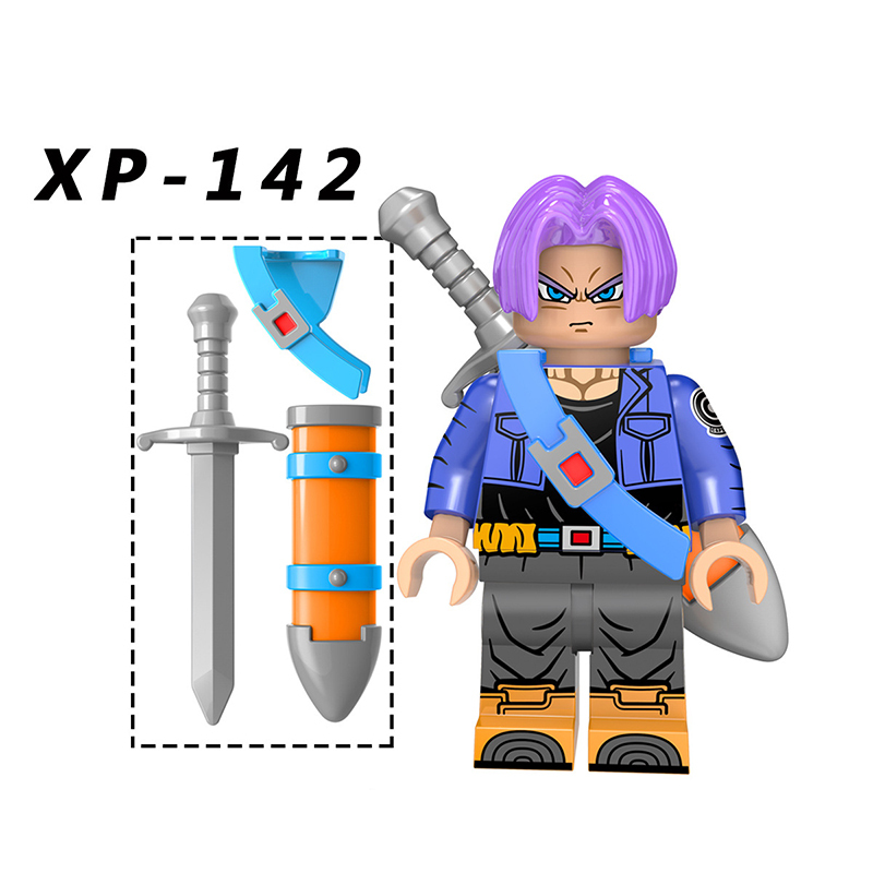 KT1020 Dragon Ball Super Tranx Anime Cartoon Buliding Blocks Set Mini Action Figures Assembl Model Toys Birthday Chlidren Gifts