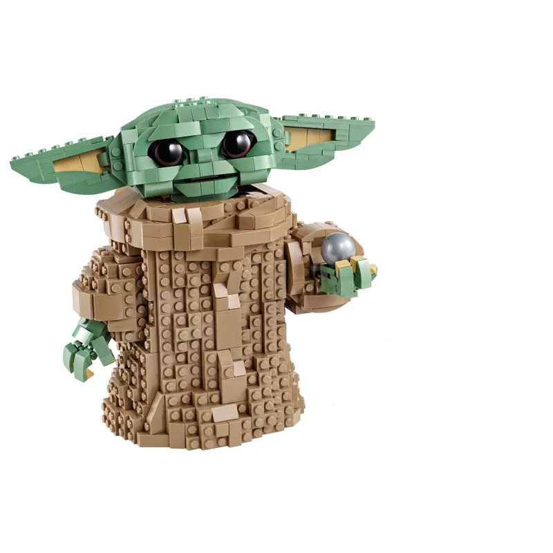 19010 Star Wars Baby Yoda Anime Mandalorian Series Action Minifigs Construction MOC Building Blocks Children Toys Birthday Gifts
