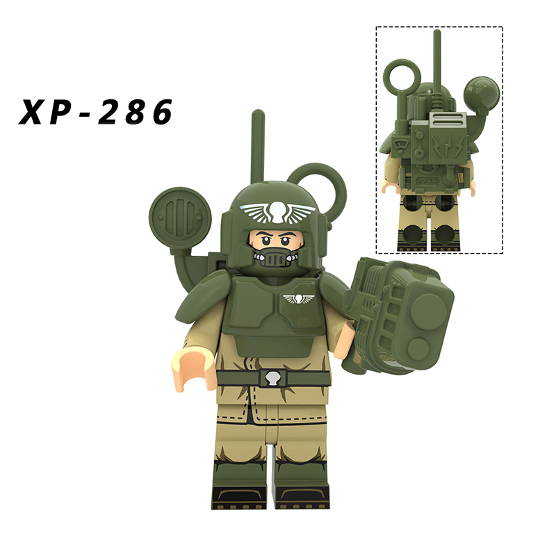 KT1037 Military Communication Engineering Assault Force Medieval Knight Lord Hand Dagger Sword Building Blocks Children Toys Gift