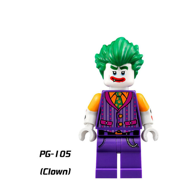 PG8032 Marvel Batman DC Hero Clown Joker Harley Quinn Movies Super Hero Action Figures Building Blocks Kids Birthday Gifts Boys