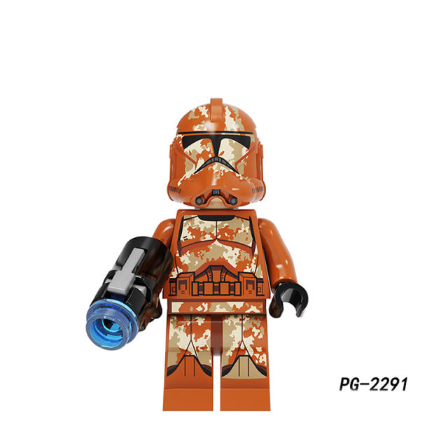 PG8287 Star Wars Series Shadow Storm Trooper Action Figures Geonosis Clone Trooper Model Building Blocks MOC Gifts Toys Children