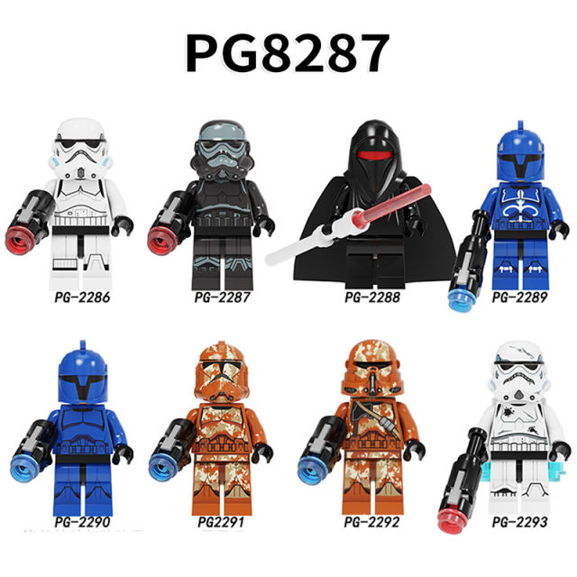 PG8287 Star Wars Series Shadow Storm Trooper Action Figures Geonosis Clone Trooper Model Building Blocks MOC Gifts Toys Children