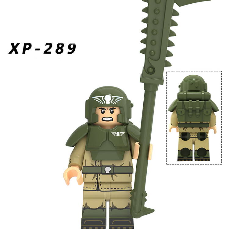 KT1037 Military Communication Engineering Assault Force Medieval Knight Lord Hand Dagger Sword Building Blocks Children Toys Gift