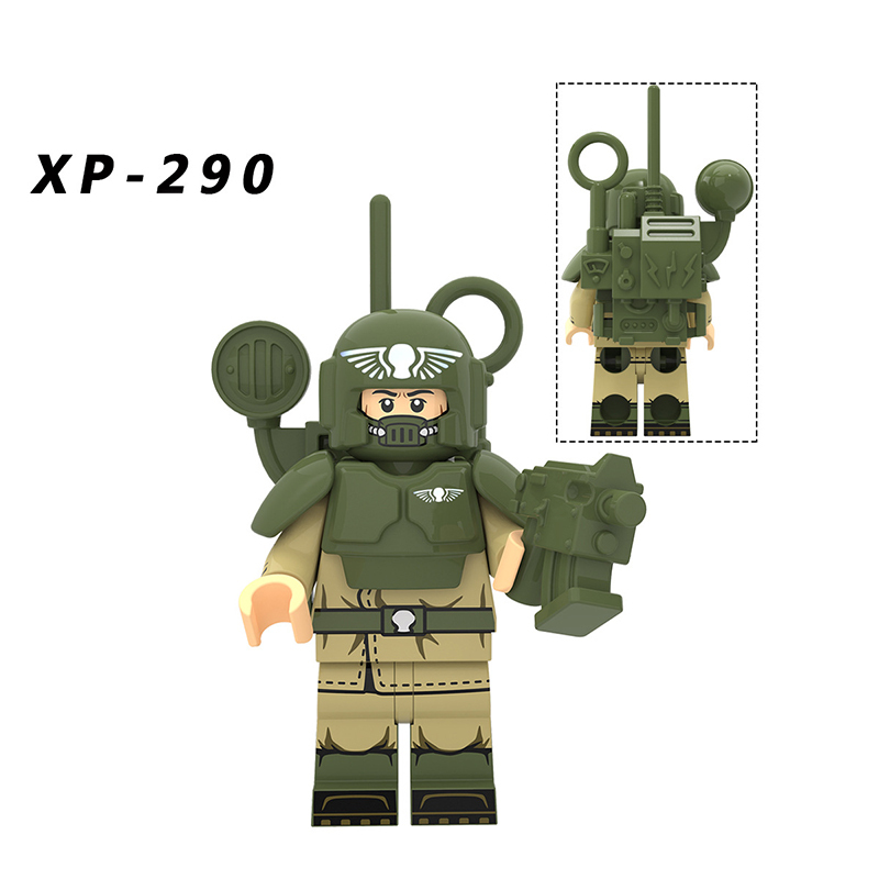 KT1037 Military Communication Engineering Assault Force Medieval Knight Lord Hand Dagger Sword Building Blocks Children Toys Gift