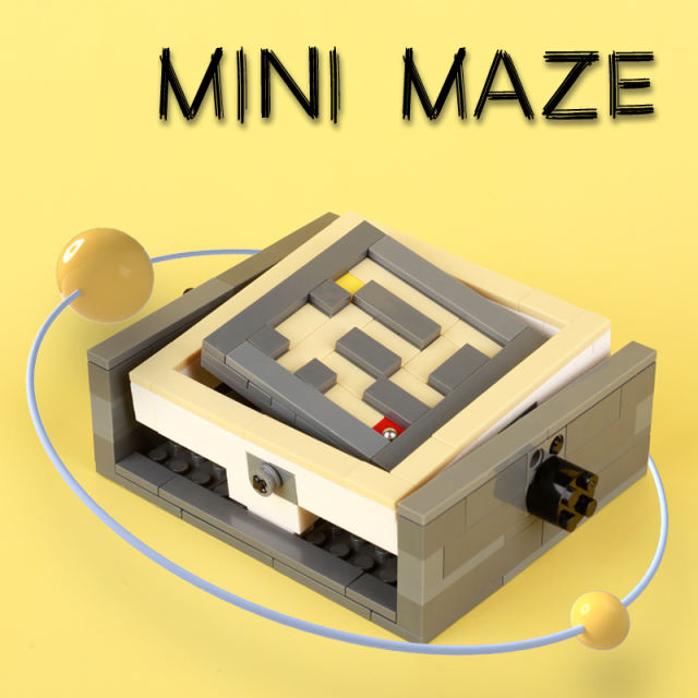 MOC City Series Mini Maze Building Blocks Marbles Military Interactive Puzzle Adventure Army Soldier Mind Toys Boys Games Gifts