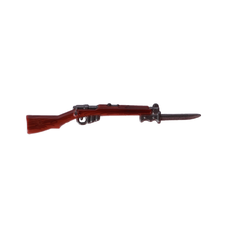 MOC WW2 British SMLE Ⅲ With Bayonet Print Guns Building Blocks Military Army Soldiers Minifigures Weapon Accessories Bricks Toys
