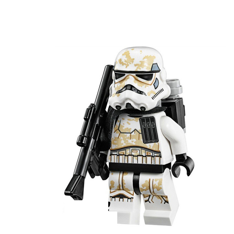 Star Wars Series Minifigs Building Blocks Science Fiction Clone Stormtroopers Cleanser Ahsoka Repairer Model Ameican Action Toys