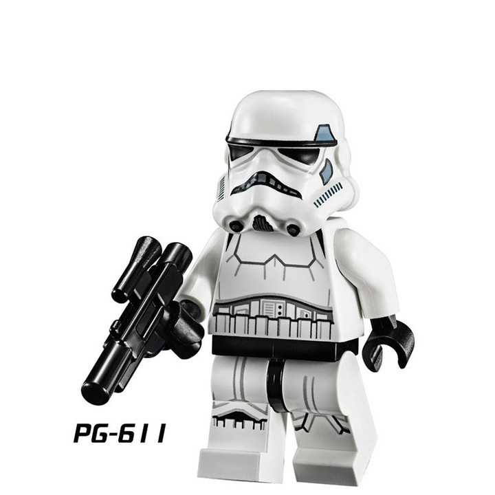 Star Wars Series Minifigs Building Blocks Science Fiction Clone Stormtroopers Cleanser Ahsoka Repairer Model Ameican Action Toys