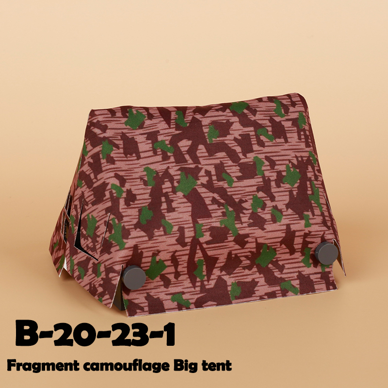 City Series Mini Camouflage Big Tent Military Camp Army Weapon Soldier Minifigs Collection Model Building Blocks Toy Children Gifts