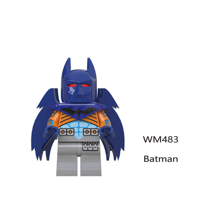 WM6027 Marvel Serirs Batman Building Blocks Hundress Movies Super Hero Action Figures Model Building Blocks Kids Birthday Gifts