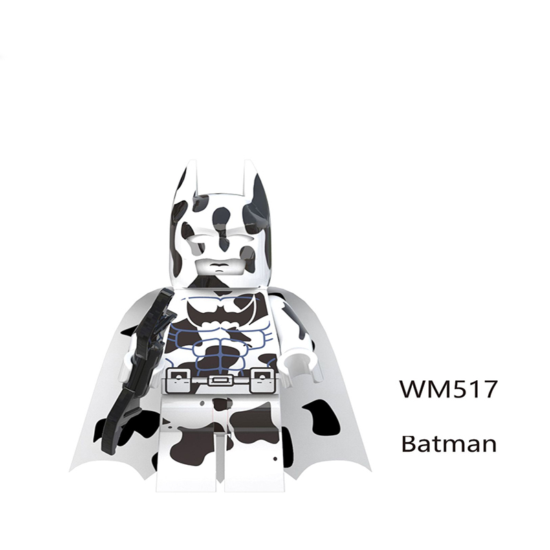 WM6027 Marvel Serirs Batman Building Blocks Hundress Movies Super Hero Action Figures Model Building Blocks Kids Birthday Gifts
