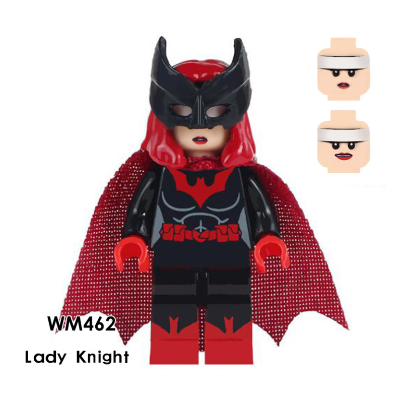 WM6024 Super Heroes Series Loki Action Figures Scarlet Witch Heimdallr Lady Thor Model Children Birthday Gift Buidling Blocks Toy