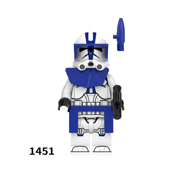 PG8293 Storm Clone Trooper Series Minifigs Building Blocks Science Fiction Movie Ameican Action Model Collection Children Gift Toy