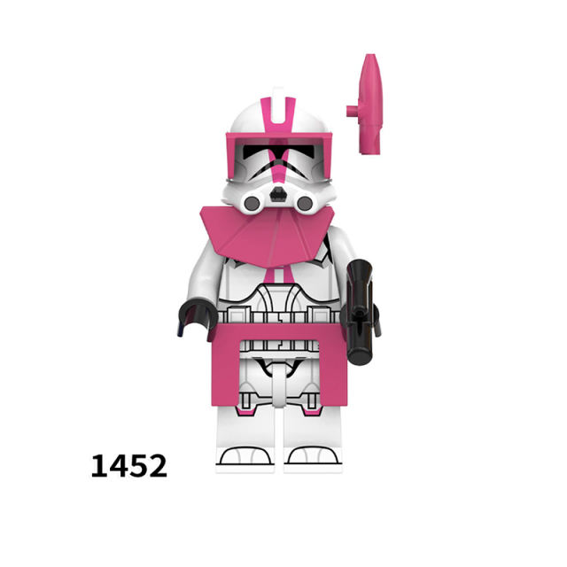 PG8293 Storm Clone Trooper Series Minifigs Building Blocks Science Fiction Movie Ameican Action Model Collection Children Gift Toy