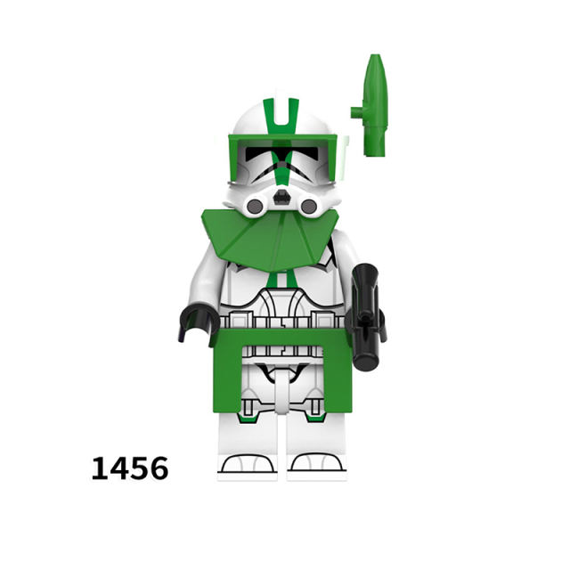 PG8293 Storm Clone Trooper Series Minifigs Building Blocks Science Fiction Movie Ameican Action Model Collection Children Gift Toy