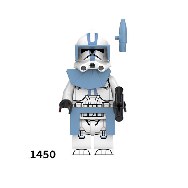 PG8293 Storm Clone Trooper Series Minifigs Building Blocks Science Fiction Movie Ameican Action Model Collection Children Gift Toy