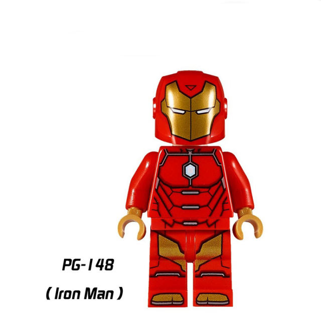 PG8043 Marvel Heroes Iron Man Captain America Mini Action Figures Coulson Collection Building Blocks Assemble Toys Children Gifts