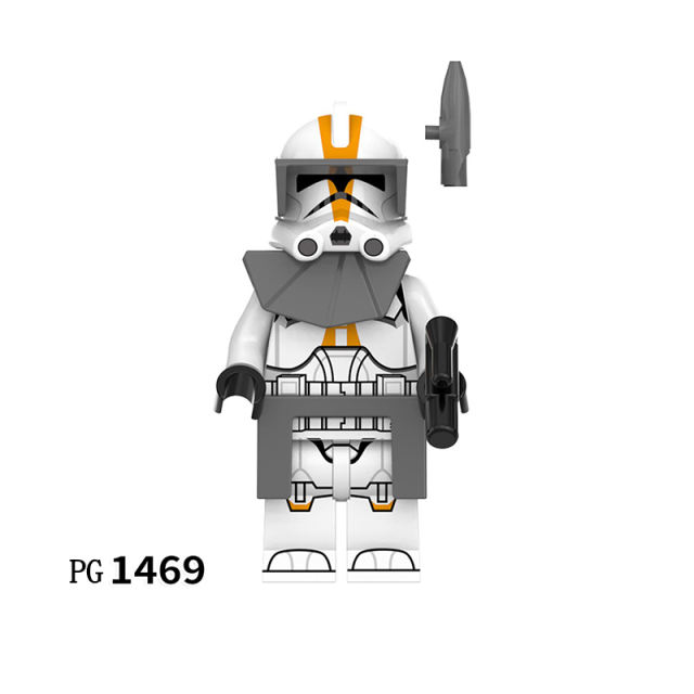 PG8294 Star Wars Series Clone Stormtrooper Minifigs Building Blocks Model Action Soilder Collection Compatible Children Gift Toys