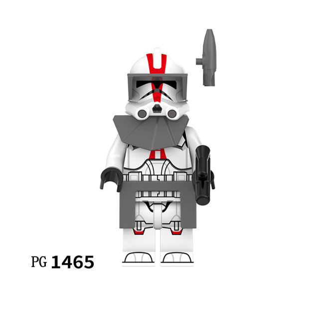 PG8294 Star Wars Series Clone Stormtrooper Minifigs Building Blocks Model Action Soilder Collection Compatible Children Gift Toys