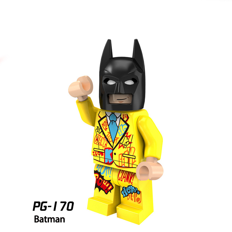PG8046 DC Marvel Series Batman Robin Action Figures Riddler Building Blocks Assemble Hero Model Children Birthday Gifts Toys Boys