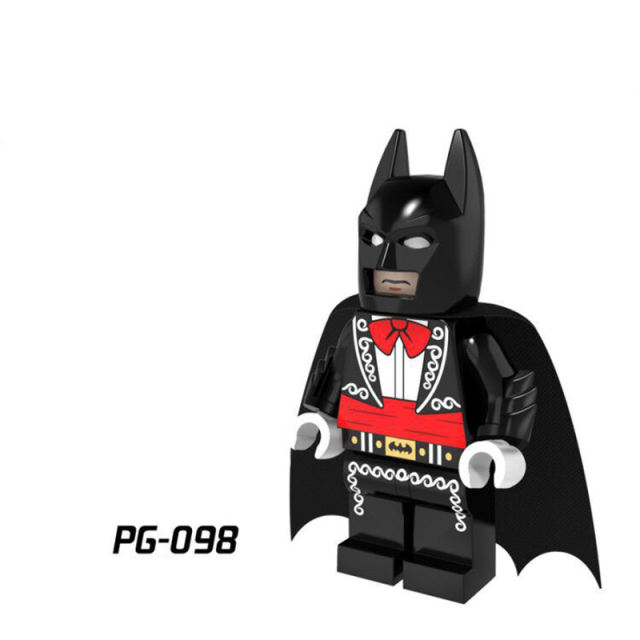 PG8026 Marvel Series Batman Action Figures Bruce Movie Building Blocks DC Hero Collection Assembly Model Children Toys Gifts Boys