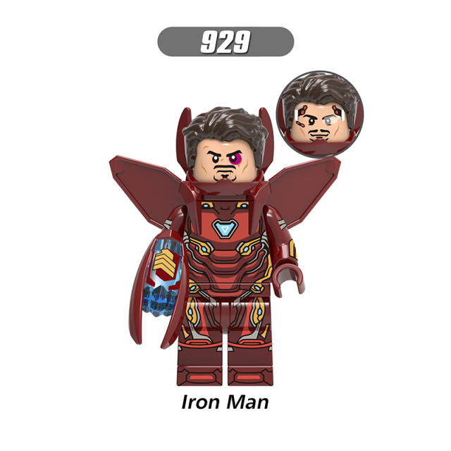 X0215 Marvel Series Haekeye Action Figure Black Widow Minifigs Building Blocks DC iron Man Collection Avengers Children Gifts Toys