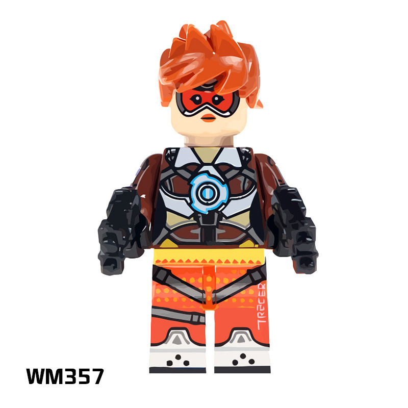 WM6009 Anime Naruto Sasuke Kakashi Building Block Tokyo Ghoul Mini Action Figure Head Brick Assembly Children Birthday Gifts Toys