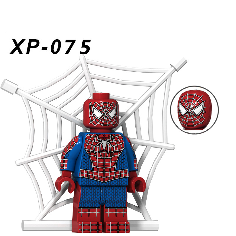 KT1010 Venom Movie Serie Spiderman Deadpool Ironman Super Hero Building Blocks Action Figures Model Collection Children Gift Toy