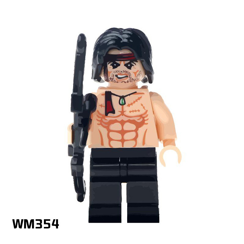 WM6009 Anime Naruto Sasuke Kakashi Building Block Tokyo Ghoul Mini Action Figure Head Brick Assembly Children Birthday Gifts Toys