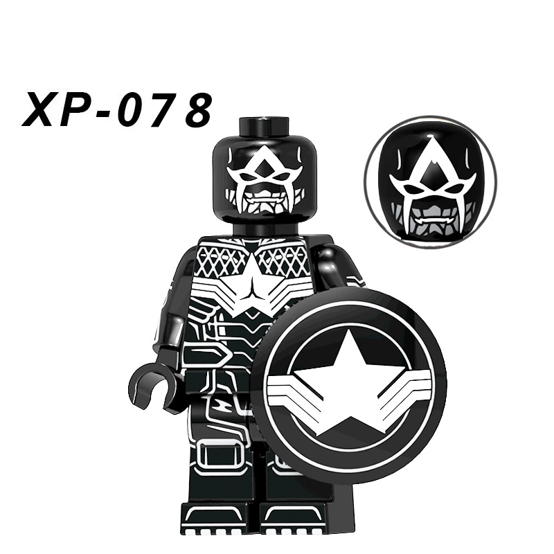 KT1010 Venom Movie Serie Spiderman Deadpool Ironman Super Hero Building Blocks Action Figures Model Collection Children Gift Toy