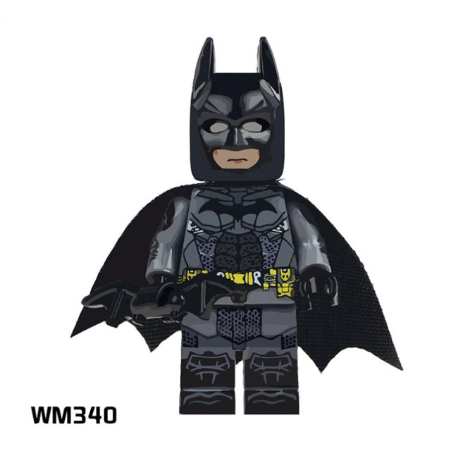 WM6006 Marvel Superwoman Batman Action Figures Punisher Val Zod DC Series Mini Model Building Blocks Children Birthday Gifts Toys