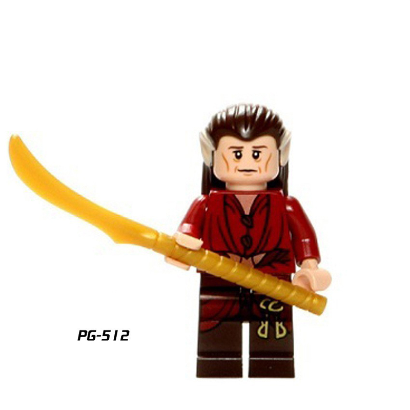 PG8027 Medieval Movie Tauriel Haldir Action Figures Elves Collection Hobbit Series Lord Rings Building Blocks Children Gifts Toys