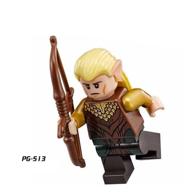 PG8027 Medieval Movie Tauriel Haldir Action Figures Elves Collection Hobbit Series Lord Rings Building Blocks Children Gifts Toys