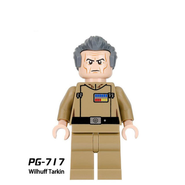 PG8051 Star Wars Series Minifigs Hansolo Luke Building Blocks Jedi Consular Oola Action Figures Model Compatible Children Gift Toy