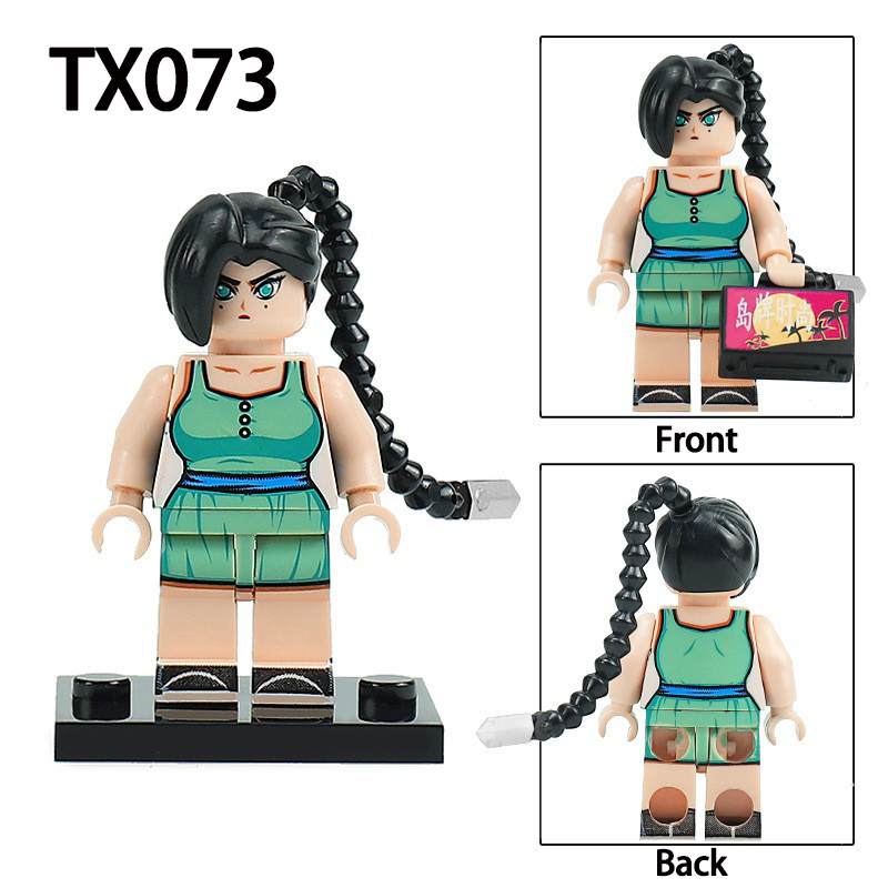 Douluo Dalu Tang San Anime Action Figures Kawaii Xiao Wu Assassin Collection Model Building Blocks Children Birthday Gifts Toys