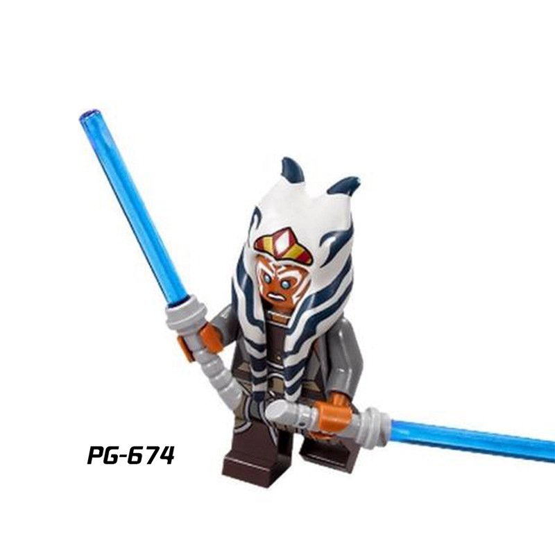PG8028 Star Wars Luke Slave version Laia Action Figures Windu Saveage Building Blocks Compatible Children Birthday Gifts Toys