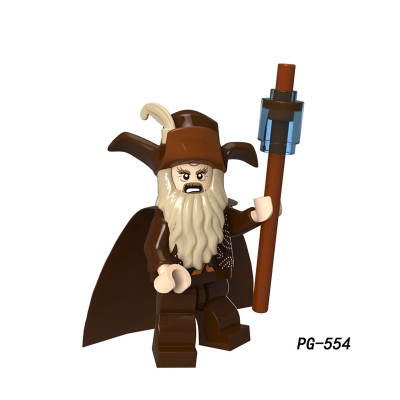 PG8160 The Lord Of The Rings Series Sam Frodo Action Figures Building Blocks Grey Robe Gandalf MOC Toys Children Birthday Gifts