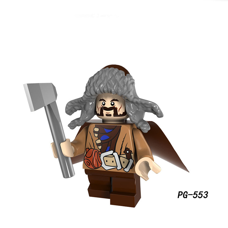 PG8160 The Lord Of The Rings Series Sam Frodo Action Figures Building Blocks Grey Robe Gandalf MOC Toys Children Birthday Gifts