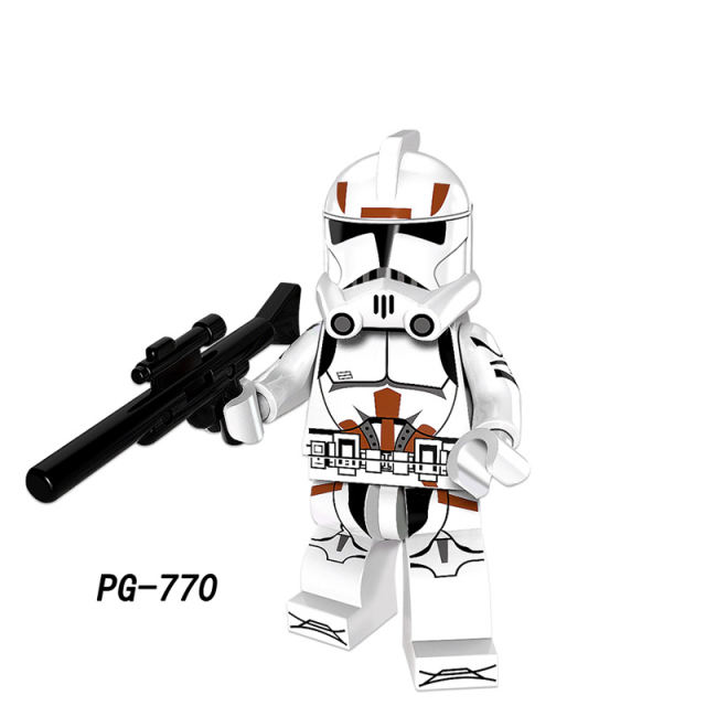 PG8097 Star Wars Series Clone Troopers Series Action Figures Shock Trooper Building Blocks Stormtrooper Model Children Gifts Toys