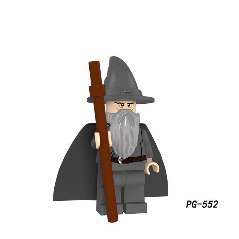 PG8160 The Lord Of The Rings Series Sam Frodo Action Figures Building Blocks Grey Robe Gandalf MOC Toys Children Birthday Gifts