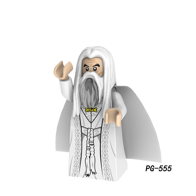 PG8160 The Lord Of The Rings Series Sam Frodo Action Figures Building Blocks Grey Robe Gandalf MOC Toys Children Birthday Gifts